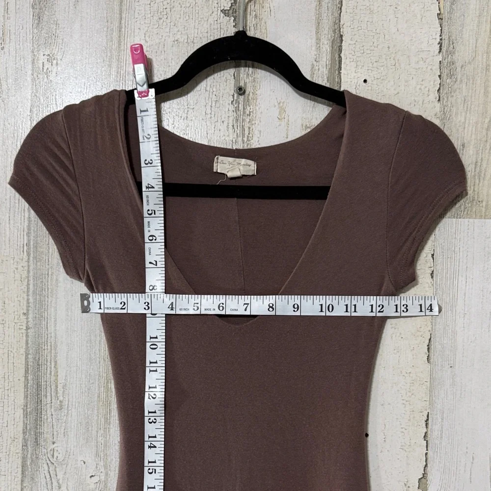See You Monday Brown Midi Dress - Picture 3 of 9